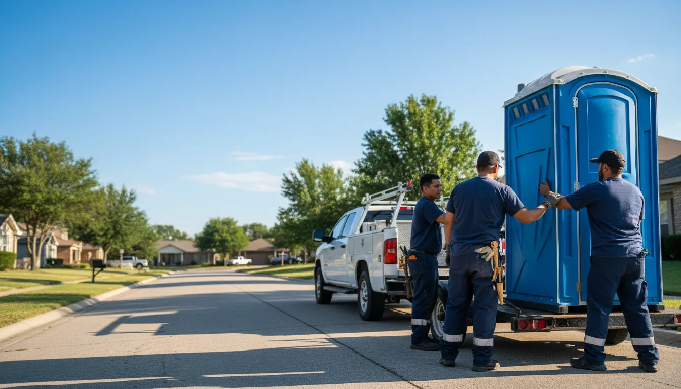 Portable Toilet Rental in Fort Leavenworth, KS near me